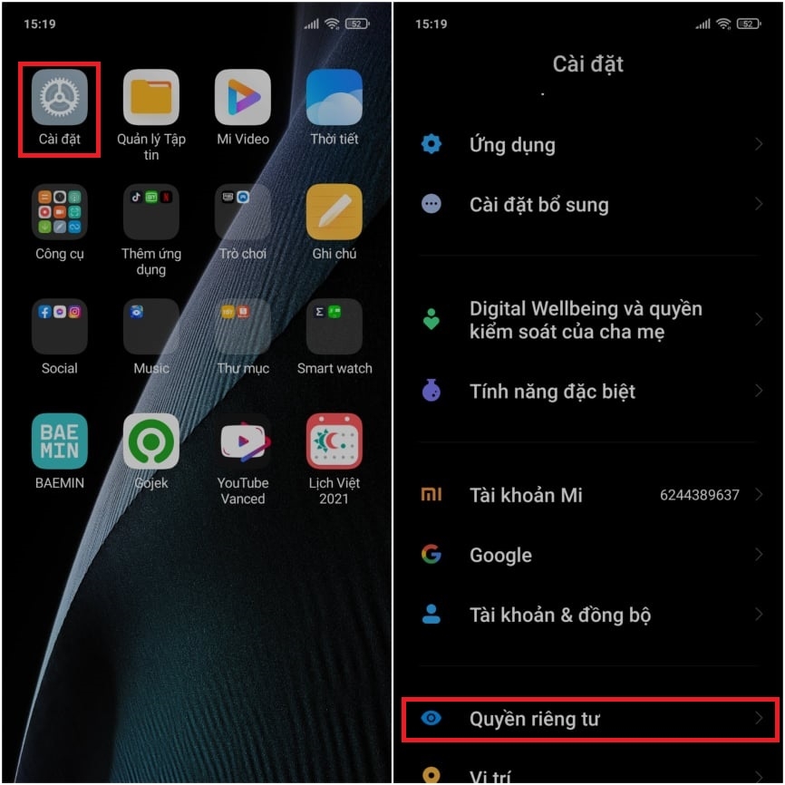 Sửa lỗi không thể lưu ảnh trên Facebook về điện thoại (2)