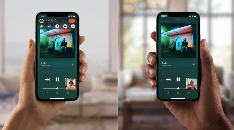 Tính năng mới của FaceTime trên iOS 15 (ảnh 3) Tính năng mới của FaceTime trên iOS 15 (ảnh 3)
