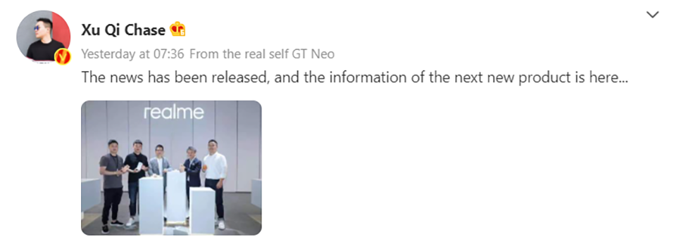 Realme GT Master Edition đang được phát triển (ảnh 1)