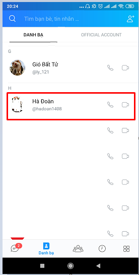 Thay đổi hình nền trên Zalo
