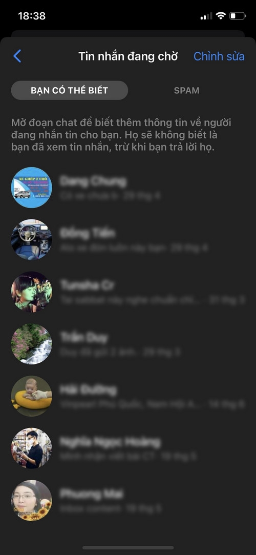 Cách xem tin nhắn bị ẩn trong Messenger (4)