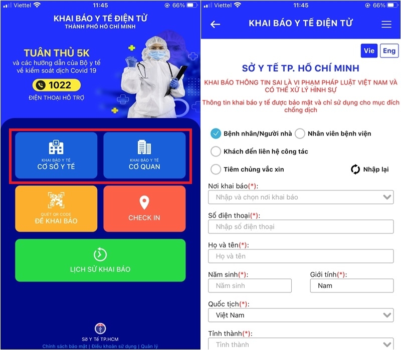 Hướng dẫn khai báo y tế điện tử cực đơn giản và nhanh chóng (6)