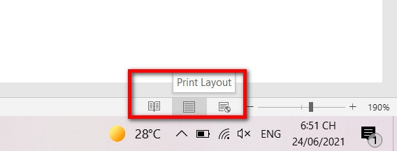 Cách hiển thị từng trang văn bản một trong Microsoft Word (6)