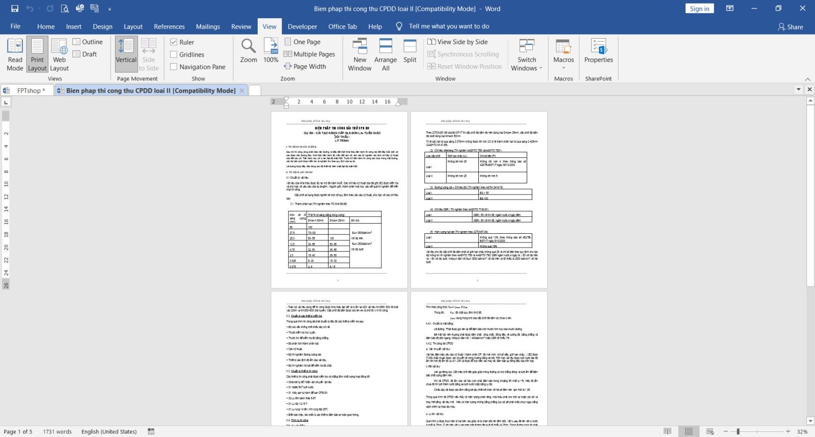 Cách hiển thị từng trang văn bản một trong Microsoft Word (10)