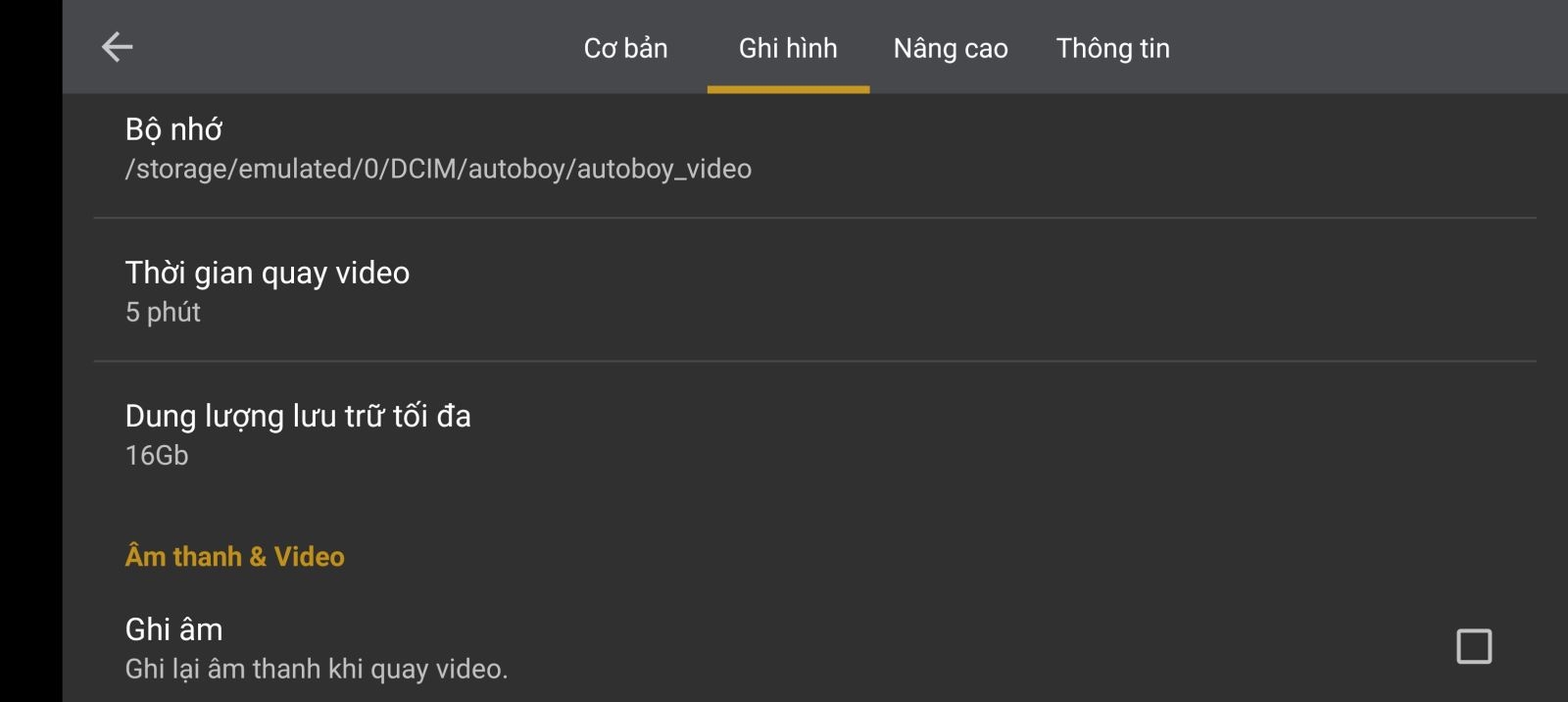 Hướng dẫn dùng smartphone cũ làm camera hành trình