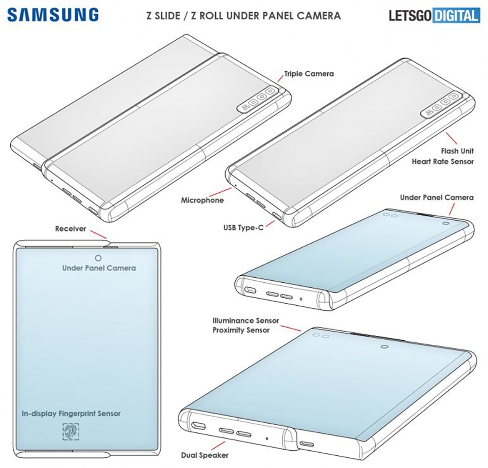 Bằng sáng chế Galaxy Z Roll (ảnh 1)