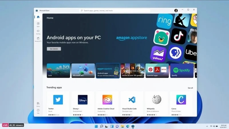 Windows 11 có Store mới