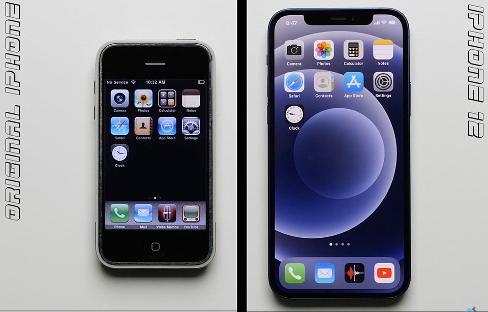So sánh tốc độ iPhone 12 và iPhone 2007 (ảnh 1)