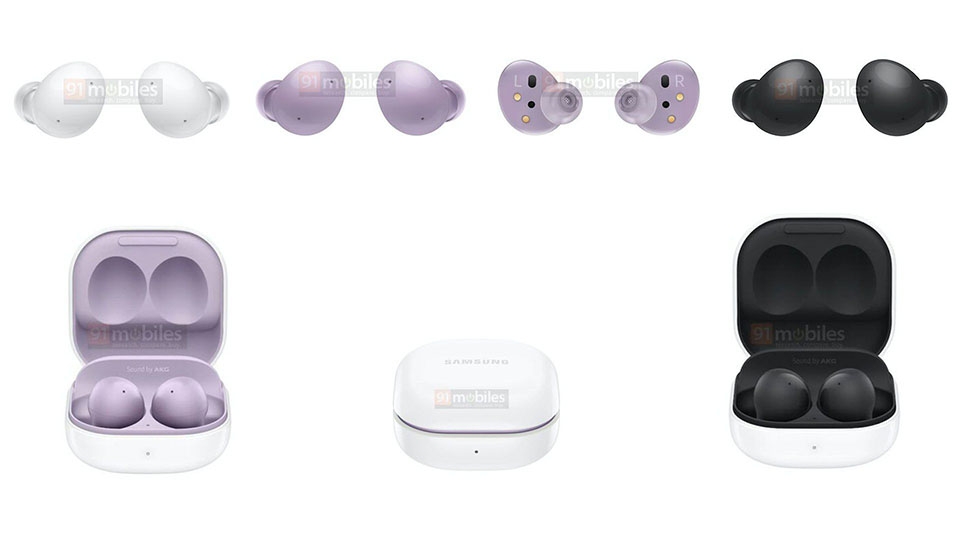 Ảnh render Galaxy Buds 2 (ảnh 2)