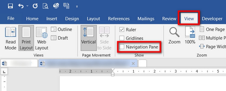Cách đổi thứ tự trang trong Word (1)