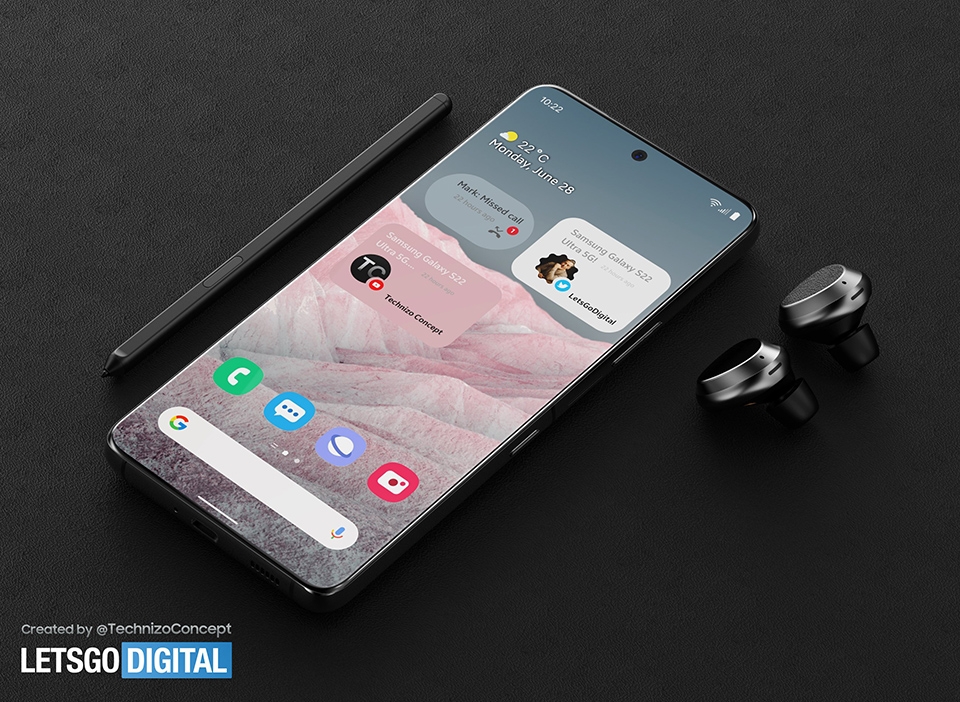 Concept Galaxy S22 Ultra (ảnh 2)