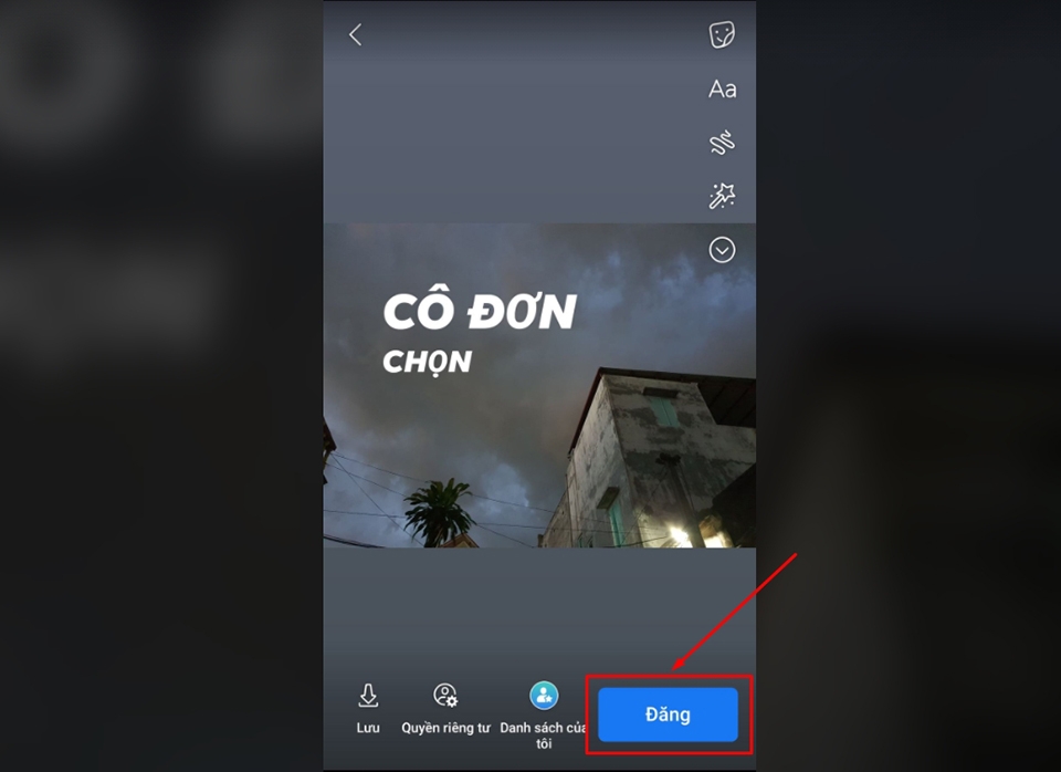 Up story có nhạc lên Facebook Up story có nhạc lên Facebook