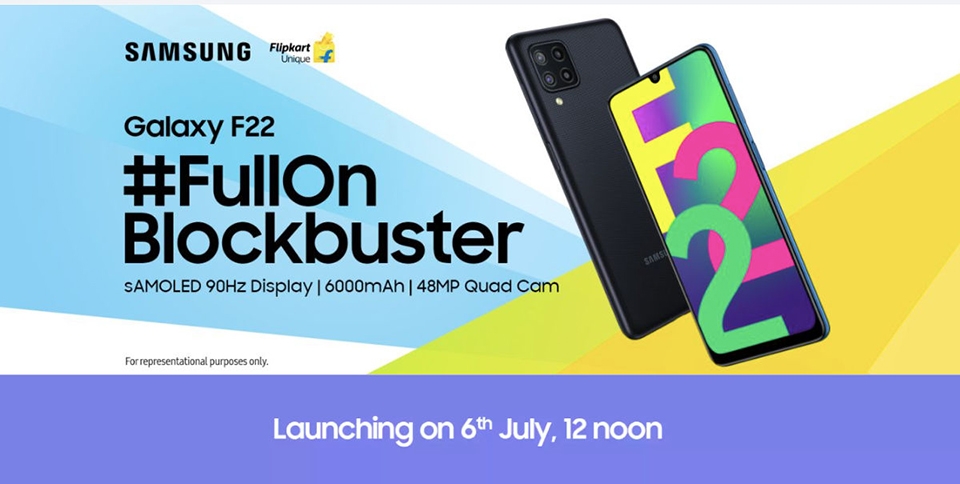 Galaxy F22 ra mắt ngày 6/7 Galaxy F22 ra mắt ngày 6/7