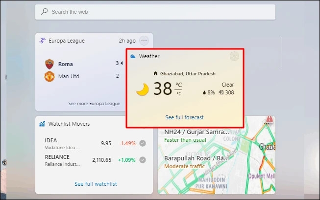 Cách tùy chỉnh các widget trên Windows 11 (11)