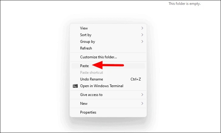 Cách cắt, sao chép và dán tệp trong Windows 11 (8)