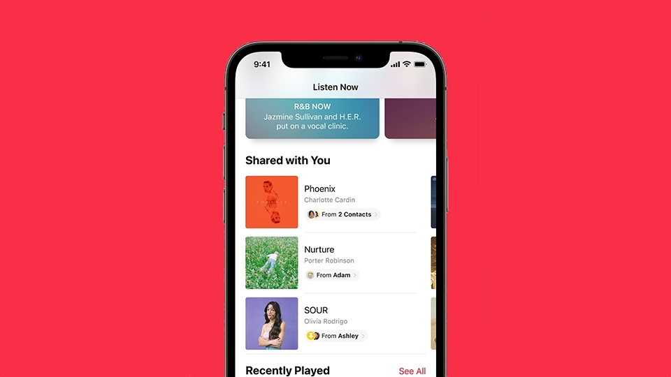 Tính năng Apple Music trên iOS 15 (ảnh 1) Tính năng Apple Music trên iOS 15 (ảnh 1)