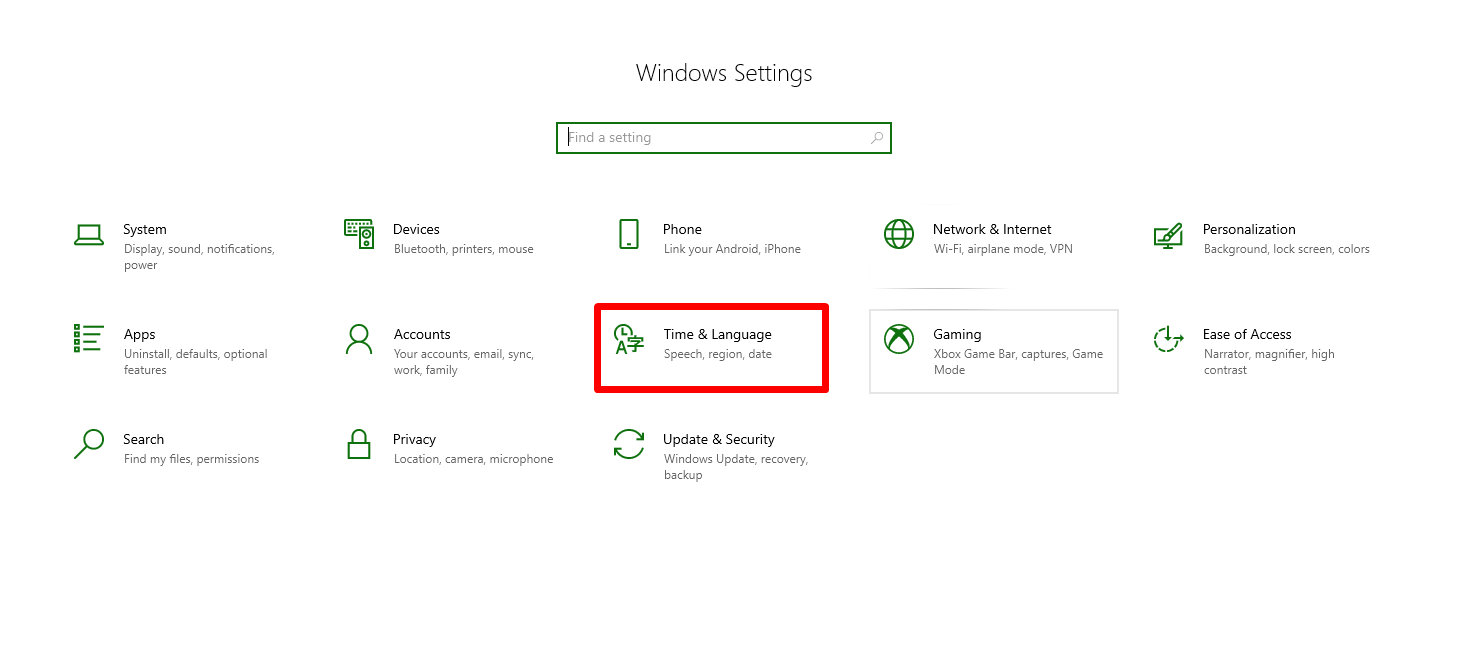 khắc phục lỗi thanh Taskbar chuyển khu vực bước 1