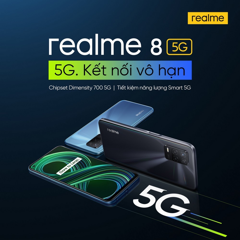 realme 8 5G ra mắt tại Việt Nam - 1