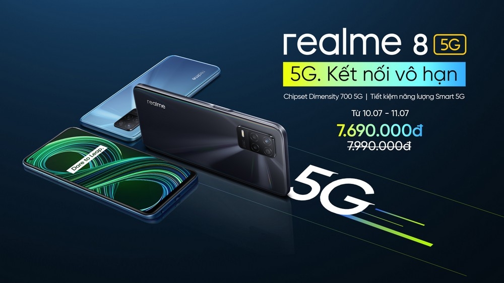 realme 8 5G ra mắt tại Việt Nam - 2
