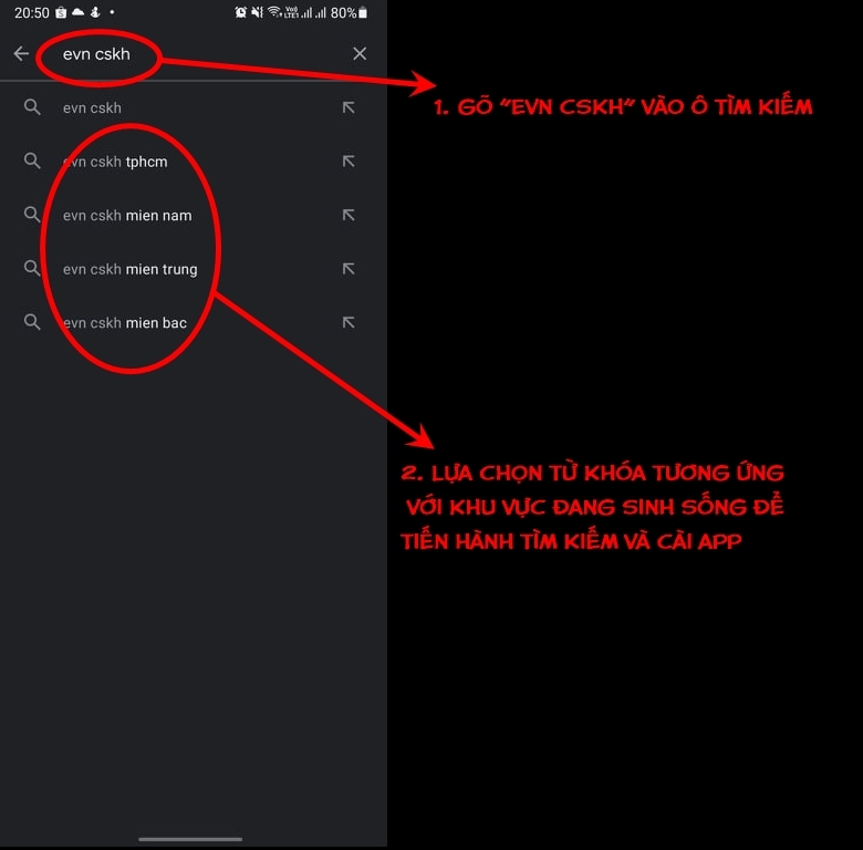 Tải App phù hợp tại kho ứng dụng