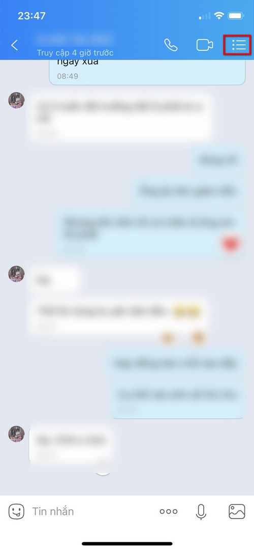 Cách xem số điện thoại ẩn trên Zalo