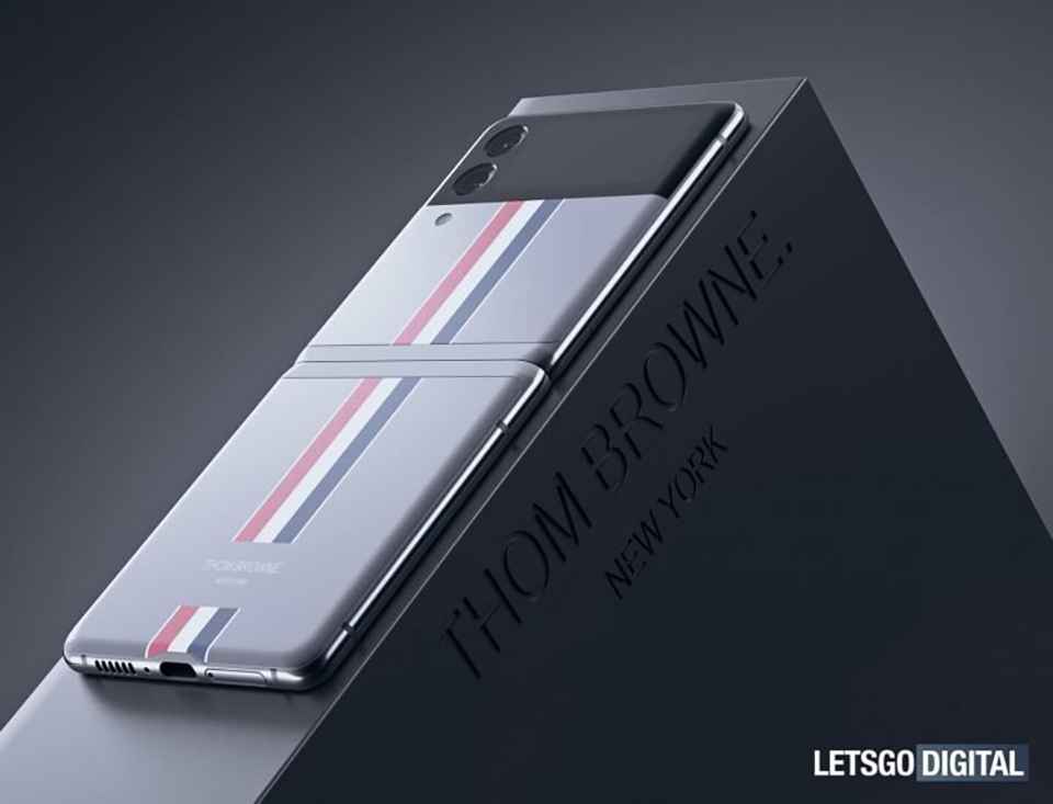 Galaxy Z Flip 3 Thom Browne (ảnh 2)