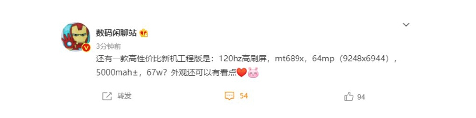 Thông tin Redmi K40 Ultra