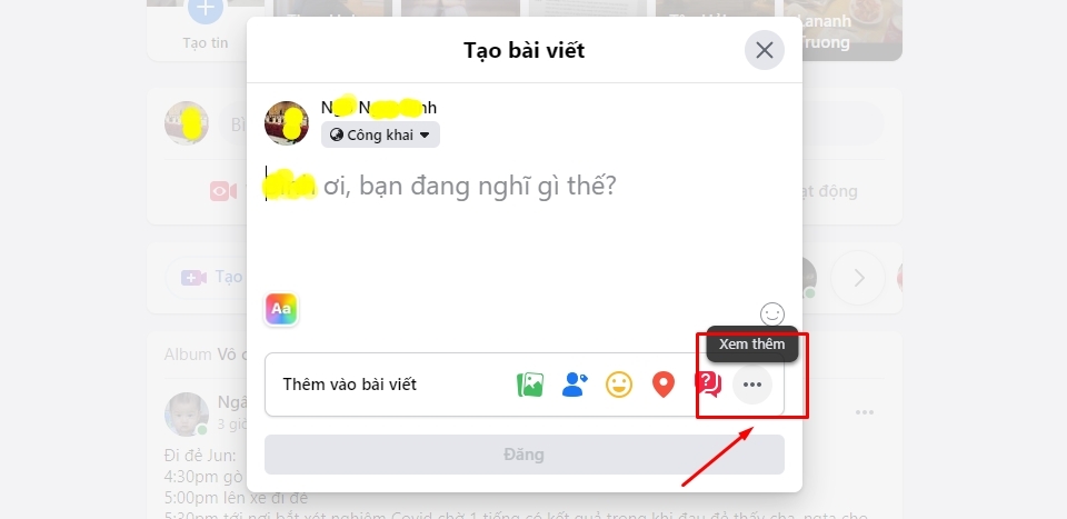 Tạo bài viết