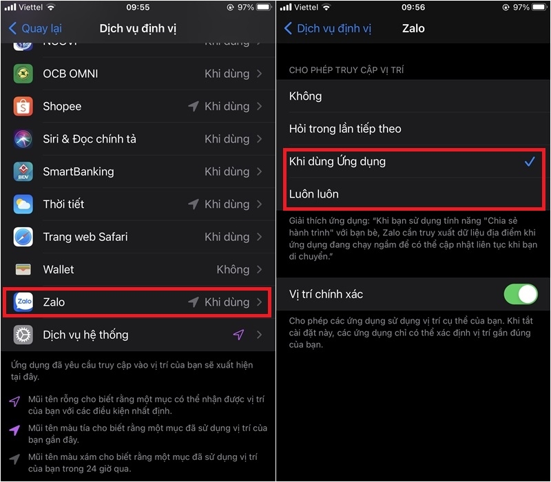 3 lỗi Zalo phổ biến trên iPhone và cách khắc phục (8)