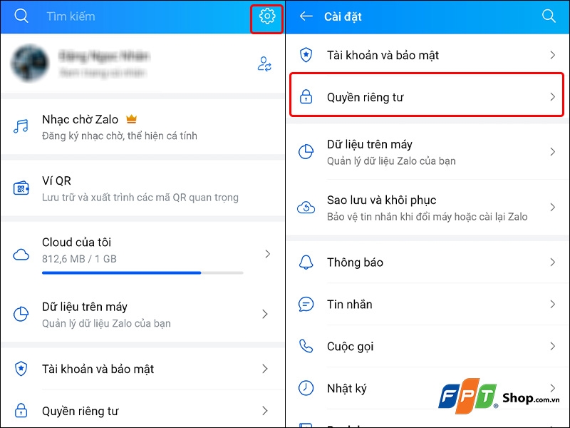 Tắt thông báo sinh nhật trên Zalo - hình 3