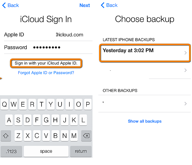 Hướng dẫn cách lấy lại dữ liệu trên iPhone sau khi restore