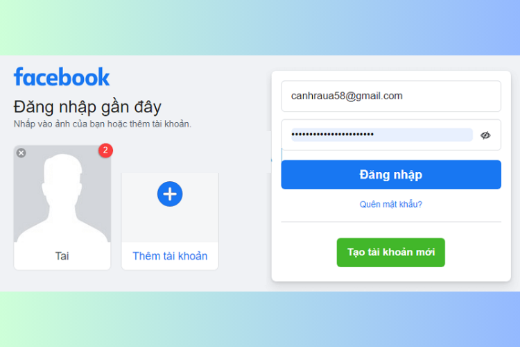 Cách xem mật khẩu facebook của tôi (2)