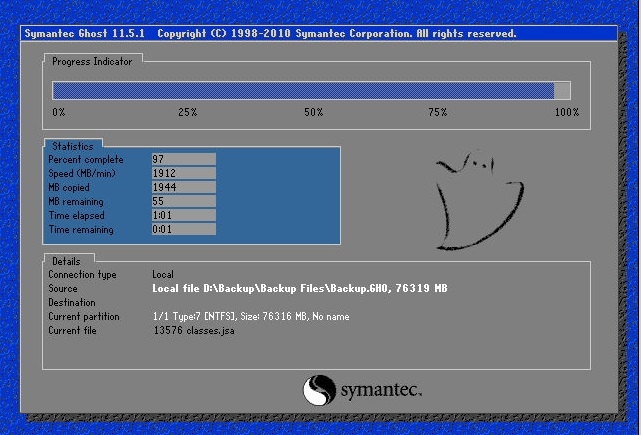 Tiến hành Ghost Win