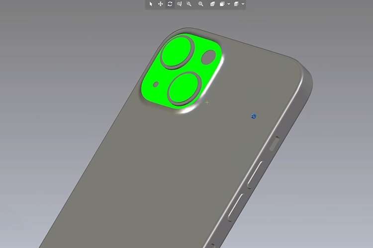 Hình ảnh iPhone 13 CAD