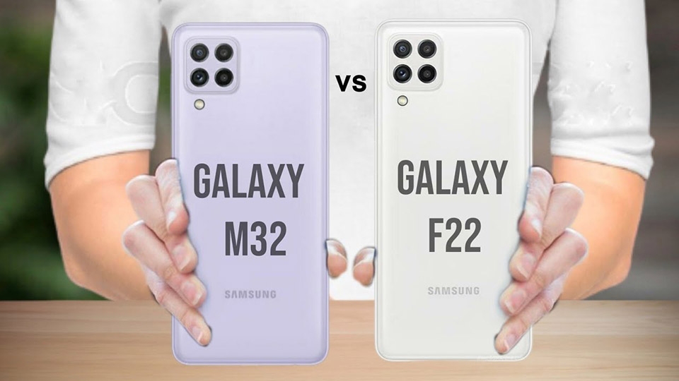 So sánh Galaxy M32 với Galaxy F22 (ảnh 1)