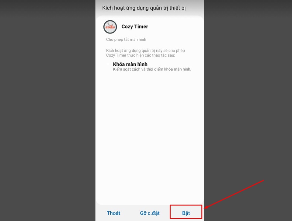 Cấp quyền cho ứng dụng Cấp quyền cho ứng dụng