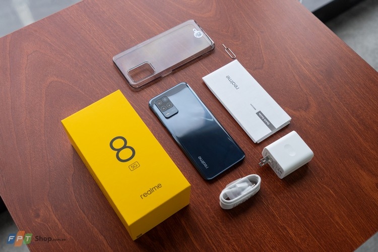 Pin lớn 5000mAh cùng chế độ tiết kiệm năng lượng 5G trên realme 8 5G