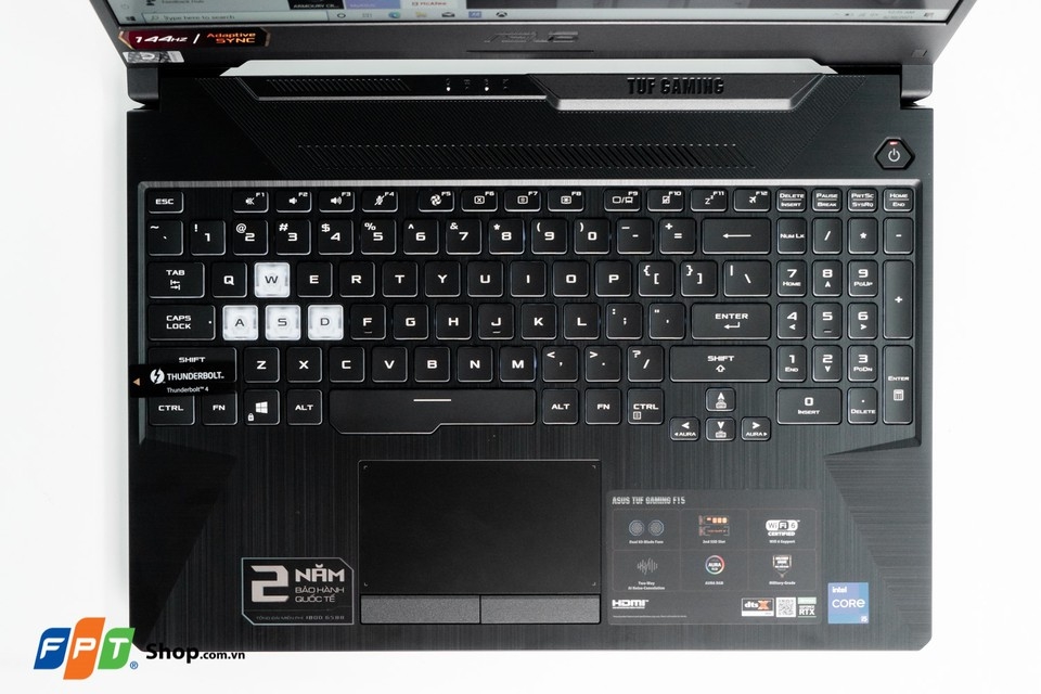 Trên tay ASUS TUF FX506: Laptop gaming RTX 30 series giá rẻ