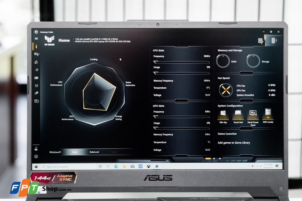 Trên tay ASUS TUF FX506: Laptop gaming RTX 30 series giá rẻ