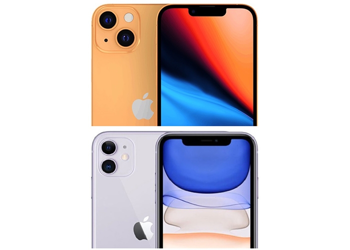 So sánh thiết kế iPhone 13 và iPhone 11