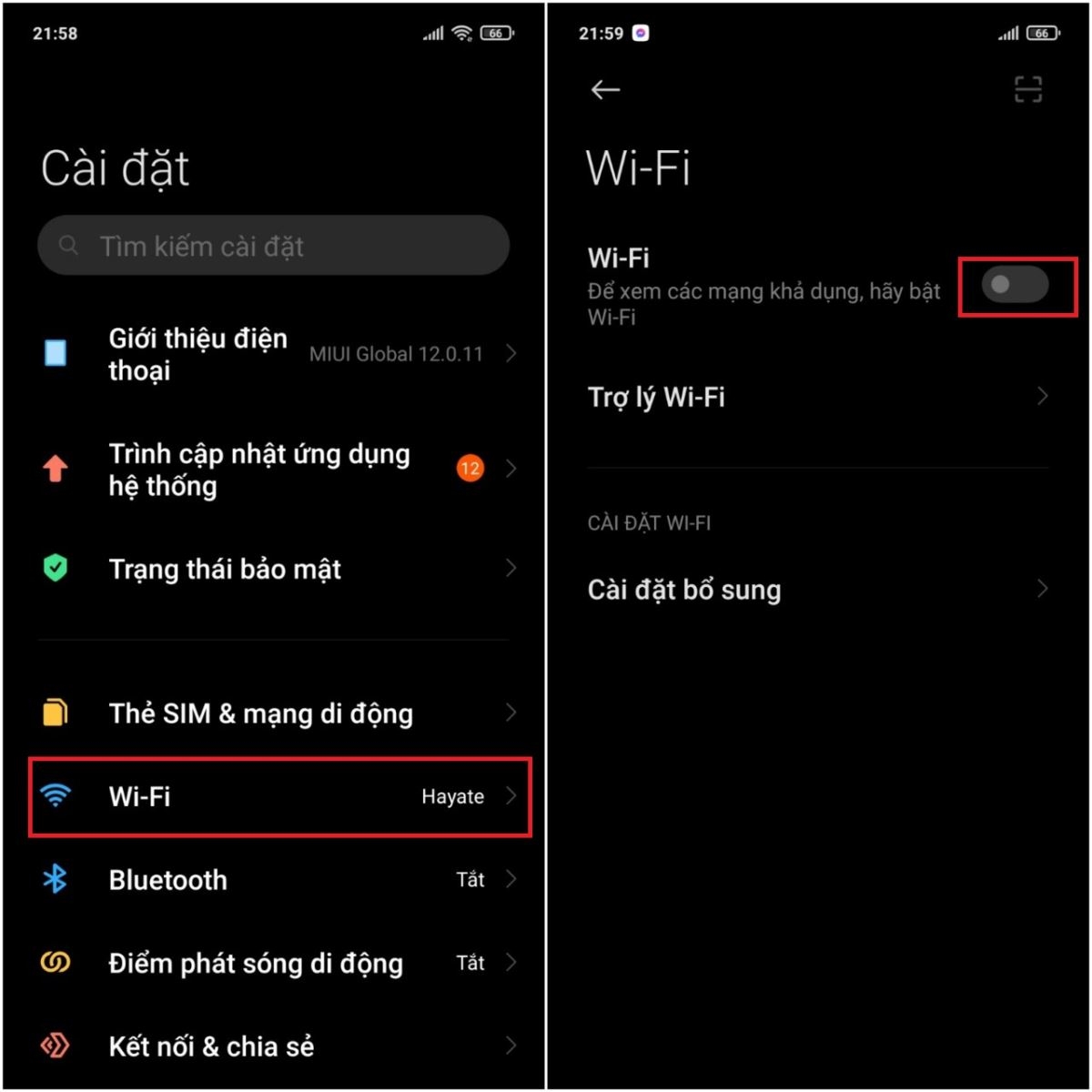 Hướng dẫn cách cài đặt Wi-Fi trên điện thoại (1)