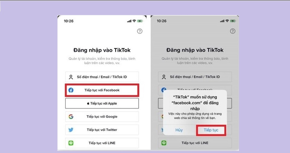 Các bước khôi phục tài khoản TikTok