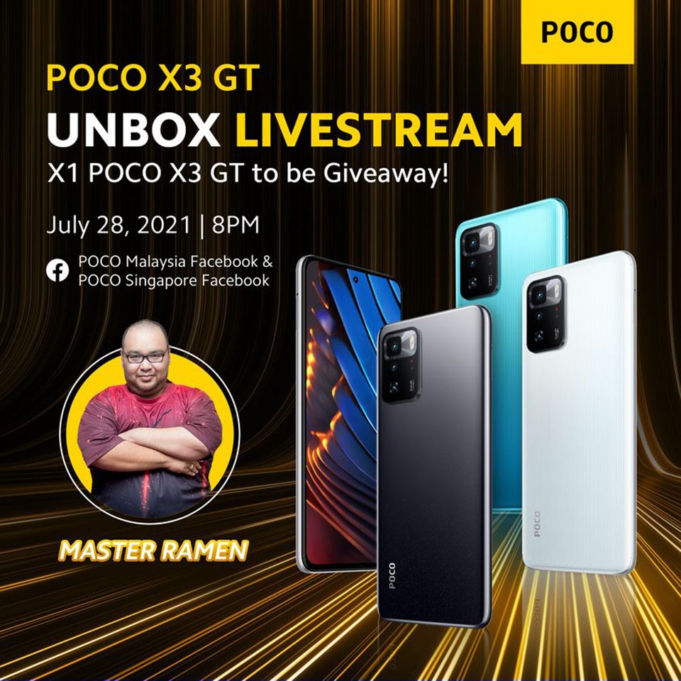 POCO X3 GT
