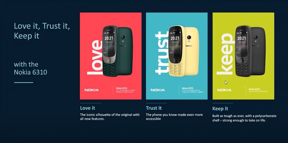 Nokia 6310 ra mắt (ảnh 3) Nokia 6310 ra mắt (ảnh 3)