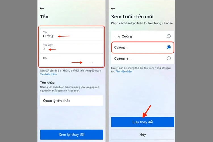 Mách bạn cách đổi tên Facebook (Hình 19)