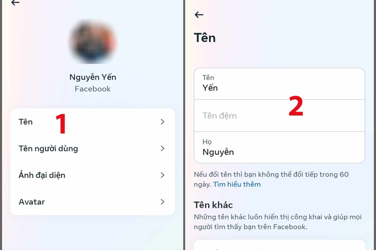 Mách bạn cách đổi tên Facebook (Hình 8)