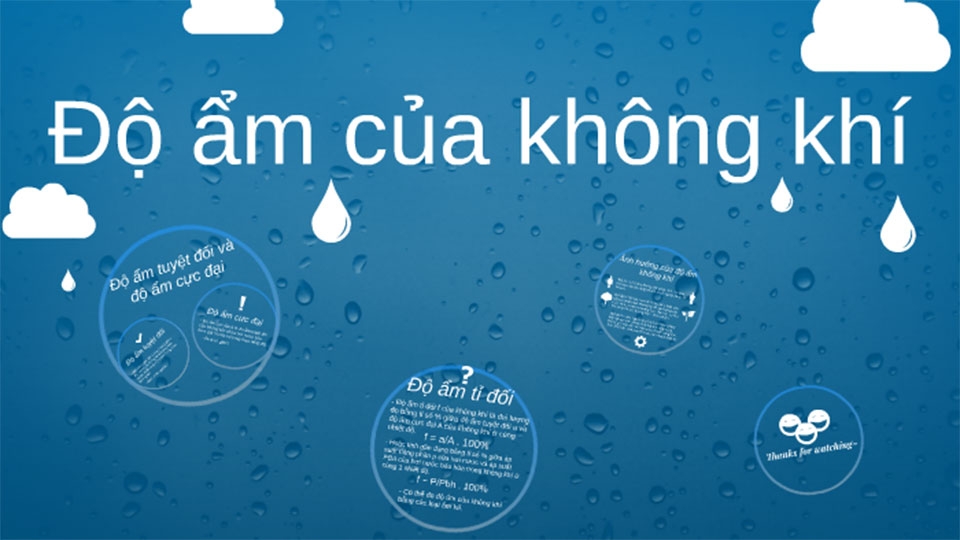 Độ ẩm không khí thay đổi có tác động lớn đối với sức khỏe Độ ẩm không khí thay đổi có tác động lớn đối với sức khỏe