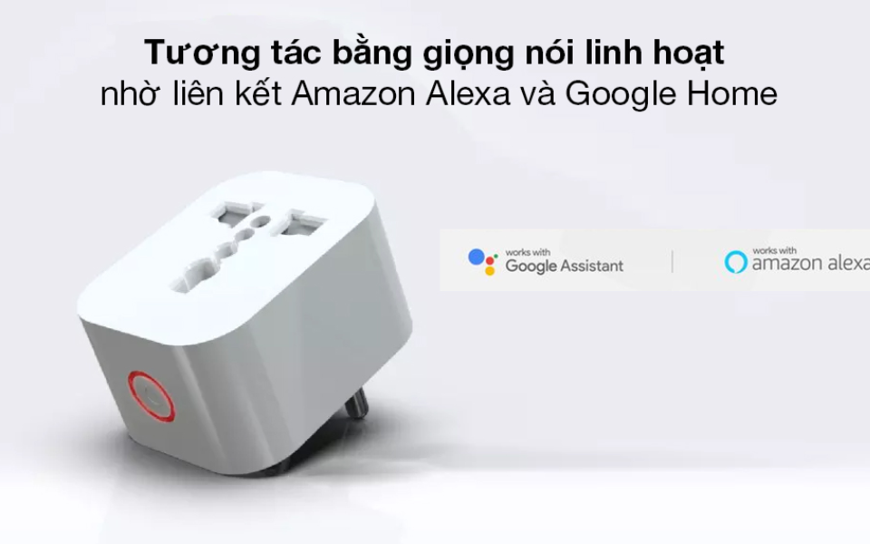 Ổ cắm Điện Quang Apollo ĐQ SP1.1 01 wifi trắng