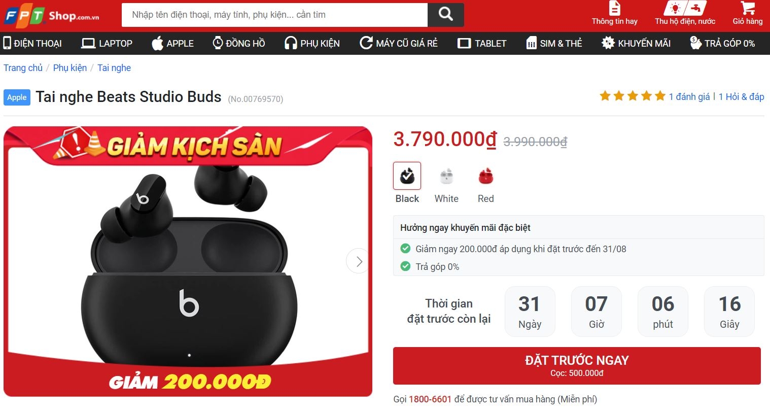 5 điều sẽ khiến Beats Studio Buds trở thành mẫu tai nghe True Wireless hot nhất thời gian tới 5