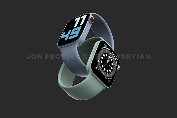 Concept Apple Watch series 7 (ảnh 1) Concept Apple Watch series 7 (ảnh 1)
